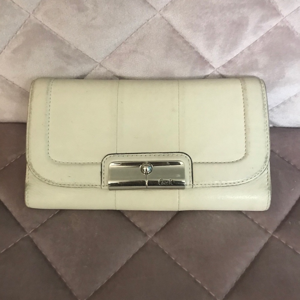 Coach wallet/check book